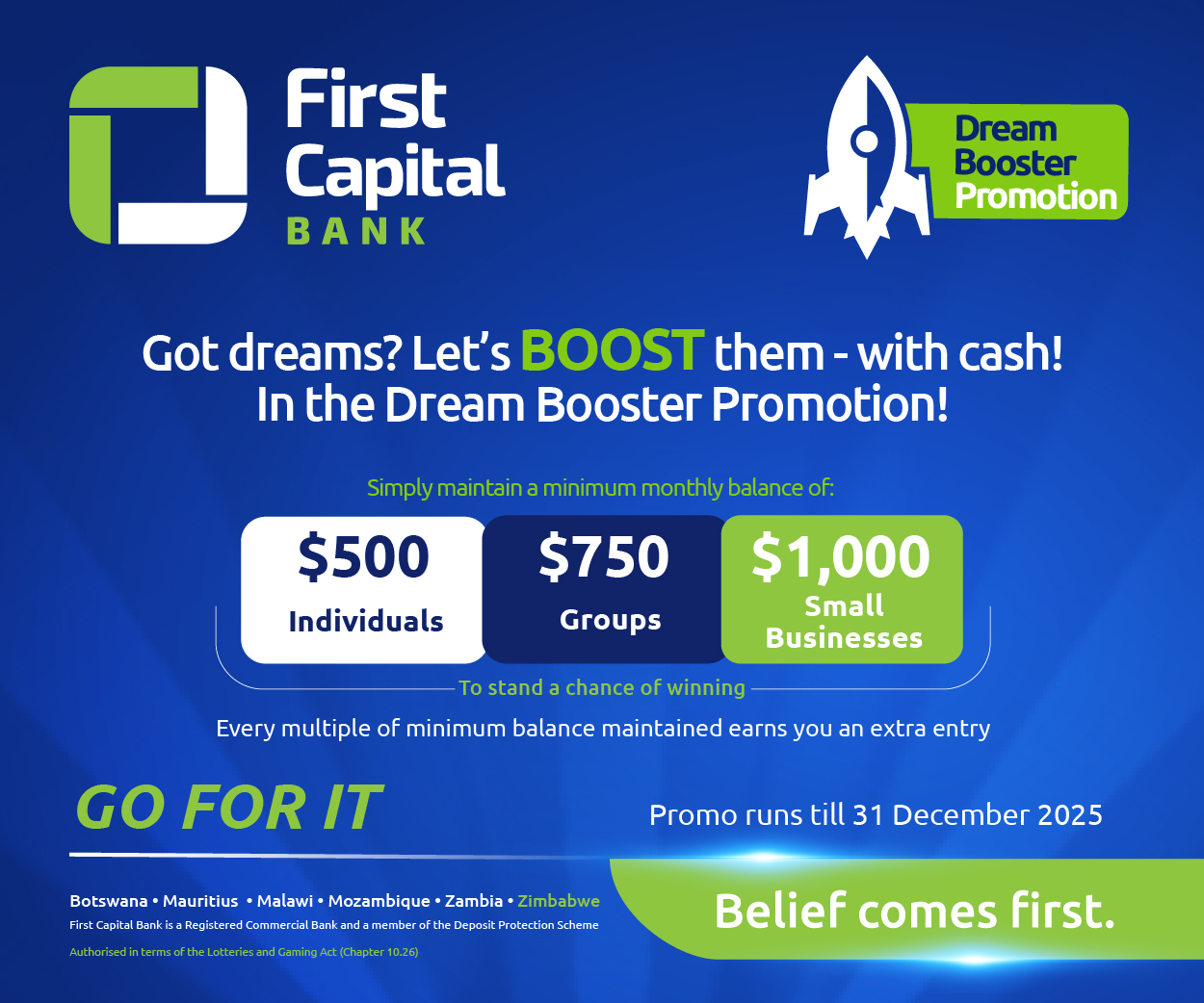  Dream boost Campaign 